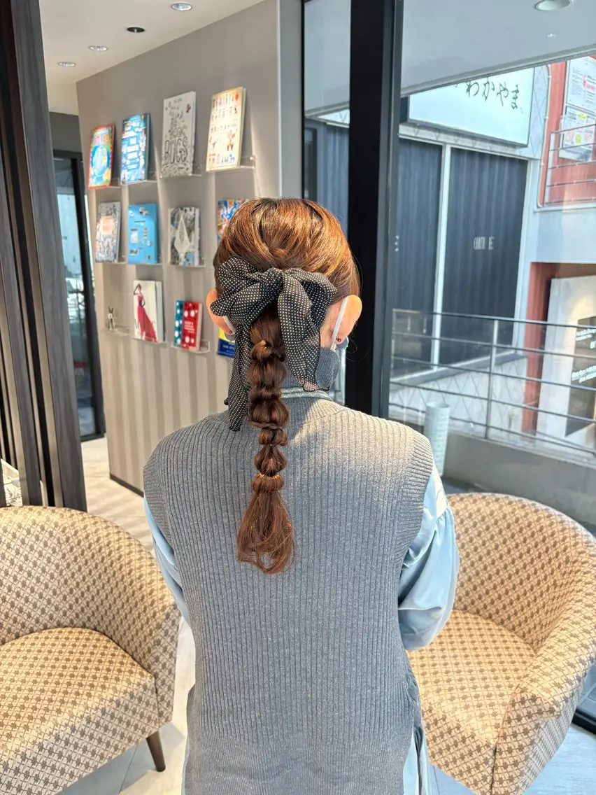 ヘアアレンジ ヘアセット 誰もが憧れる艶髪✨ /アレンジヘア🎀のヘアスタイル