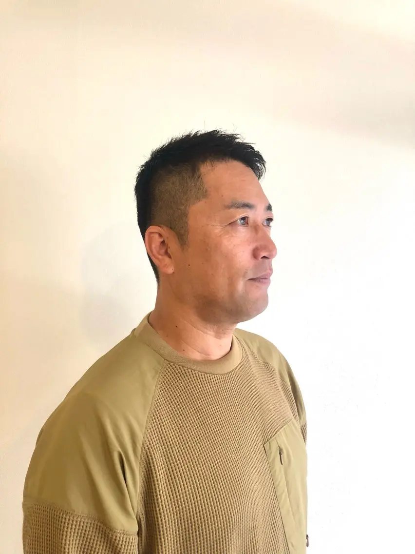 ショート メンズ 刈り上げ くせ毛 美容院 むぎのその他イメージ