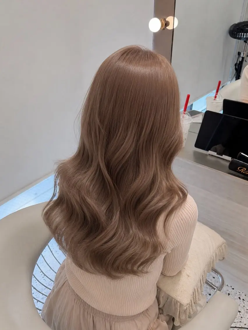 ロング カット ヘアカラー トリートメント 🤎透明感カラー/ suguru🤍のヘアスタイル