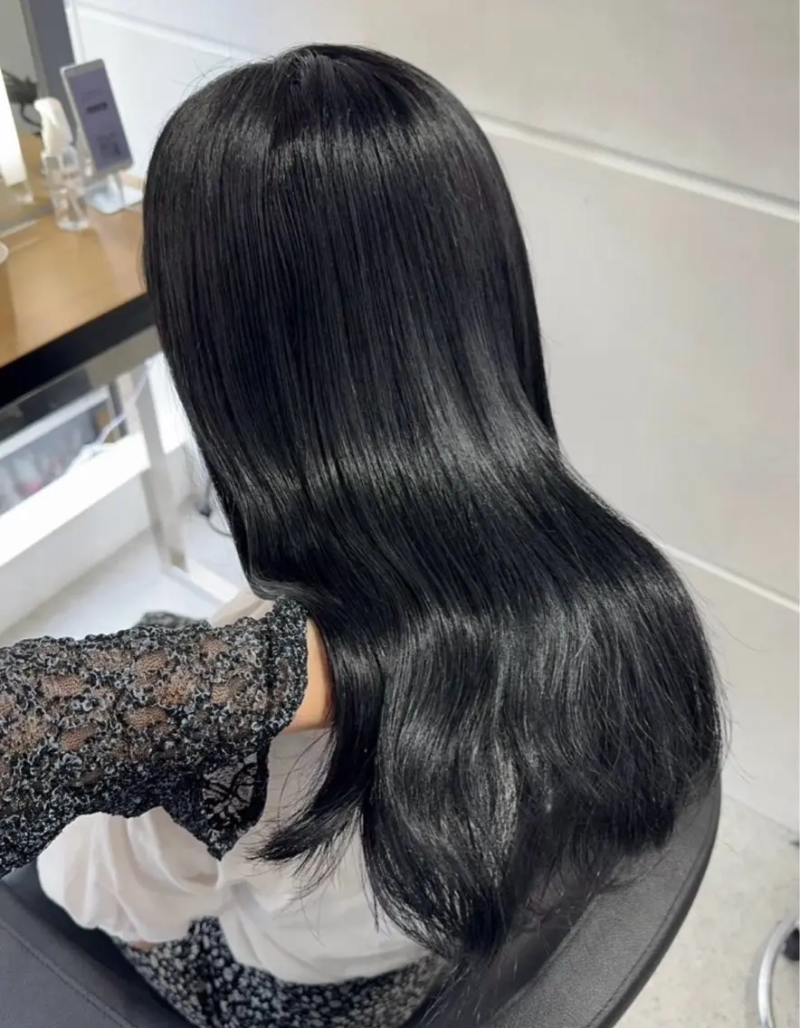 ロング 髪質改善 ヘアカラー miku/ラベンダー 透明感カラー🪻❤︎のヘアスタイル