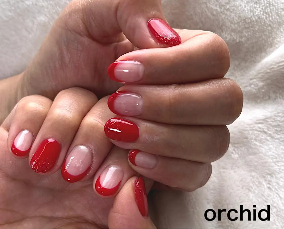 orchid ♡オーキッドのネイルデザイン
