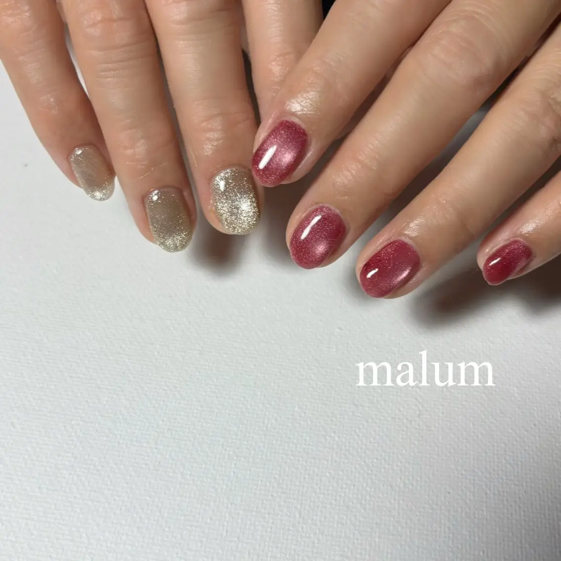 ネイル ハンドネイル malum nailのネイルデザイン