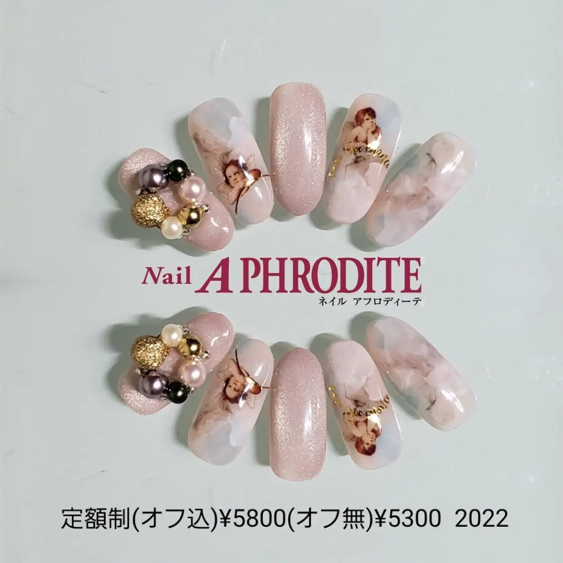 ネイル ジェルネイル 持ち込み ニュアンスネイル ソフトジェル ハンドネイル Nail Aphroditeのネイルデザイン