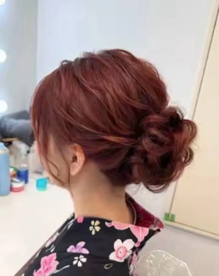 しおり🍒 カラーモデル募集中のヘアスタイル
