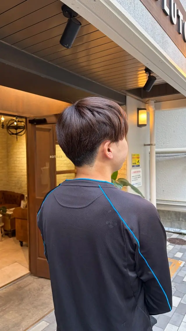 メンズ モネ｜CLUTCH メンズカットカラーのヘアスタイル