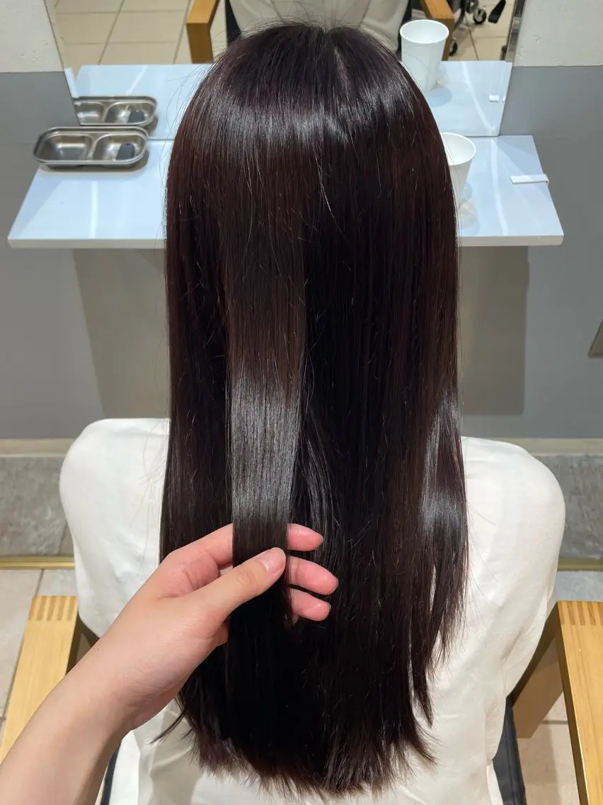 ロング ヘアカラー GiseL六本松/ sawaのヘアスタイル