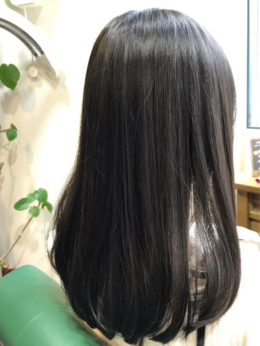 【初めての方】髪質改善☆クセと広がりをゆるやかに抑え、まとまりのある髪に♪縮毛矯正+カット+TOKIOトリートメントの写真