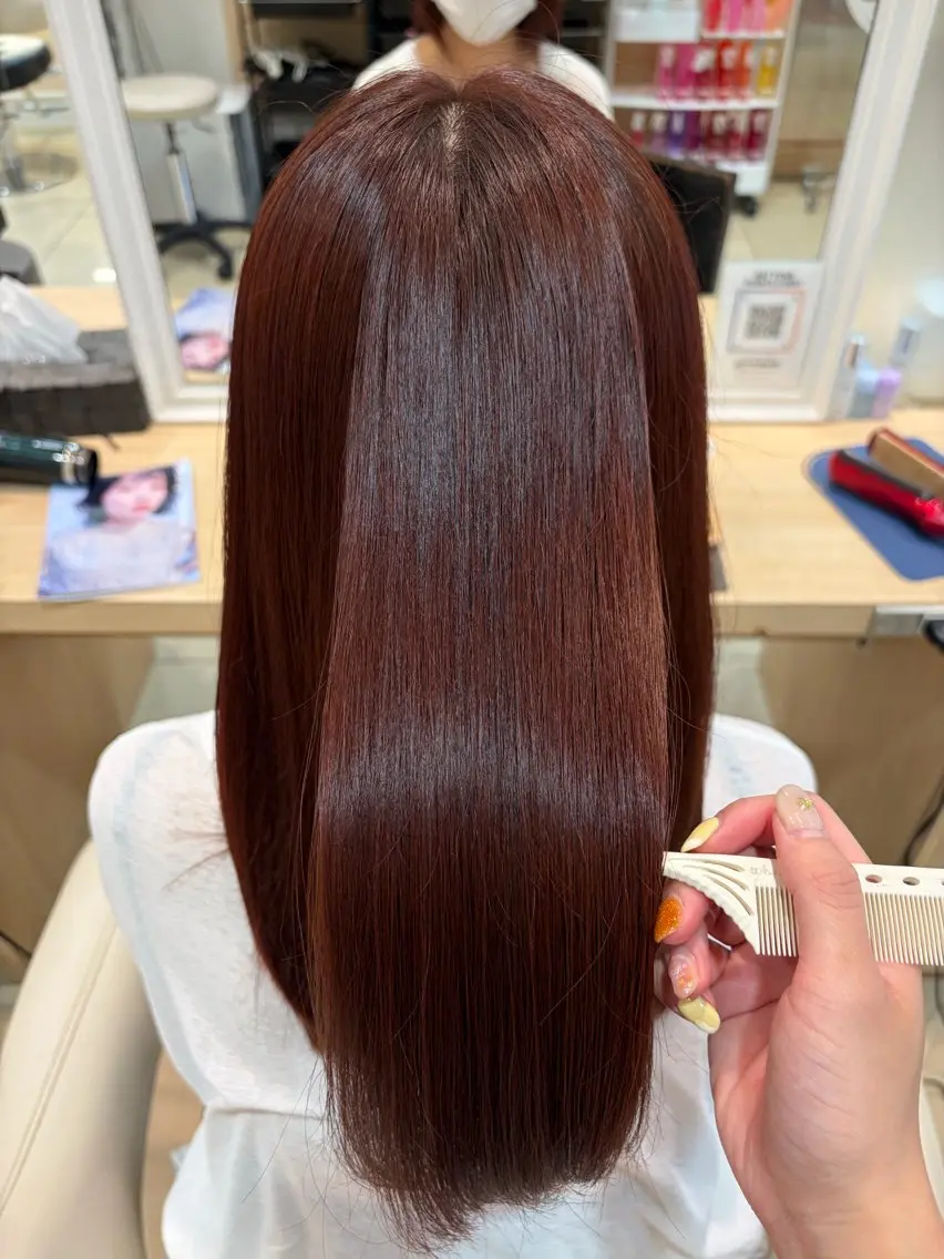 ロング カラー ヘアカラー Ash中目黒 Mizuki 🎀のヘアスタイル