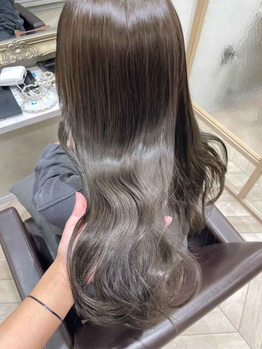 【❤︎ミニモ限定❤︎】❤︎カット+髪質改善艶カラー+TOKIOトリートメントの写真