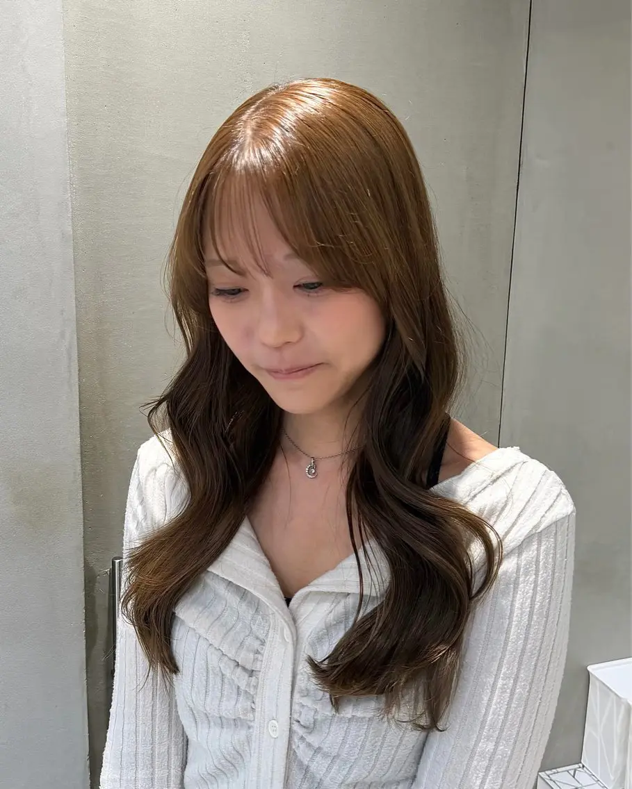 【💗新規様平日限定💗】❣️地毛から明るくしたい方必見❣️ブリーチなしWカラー➕超音波アイロンの写真