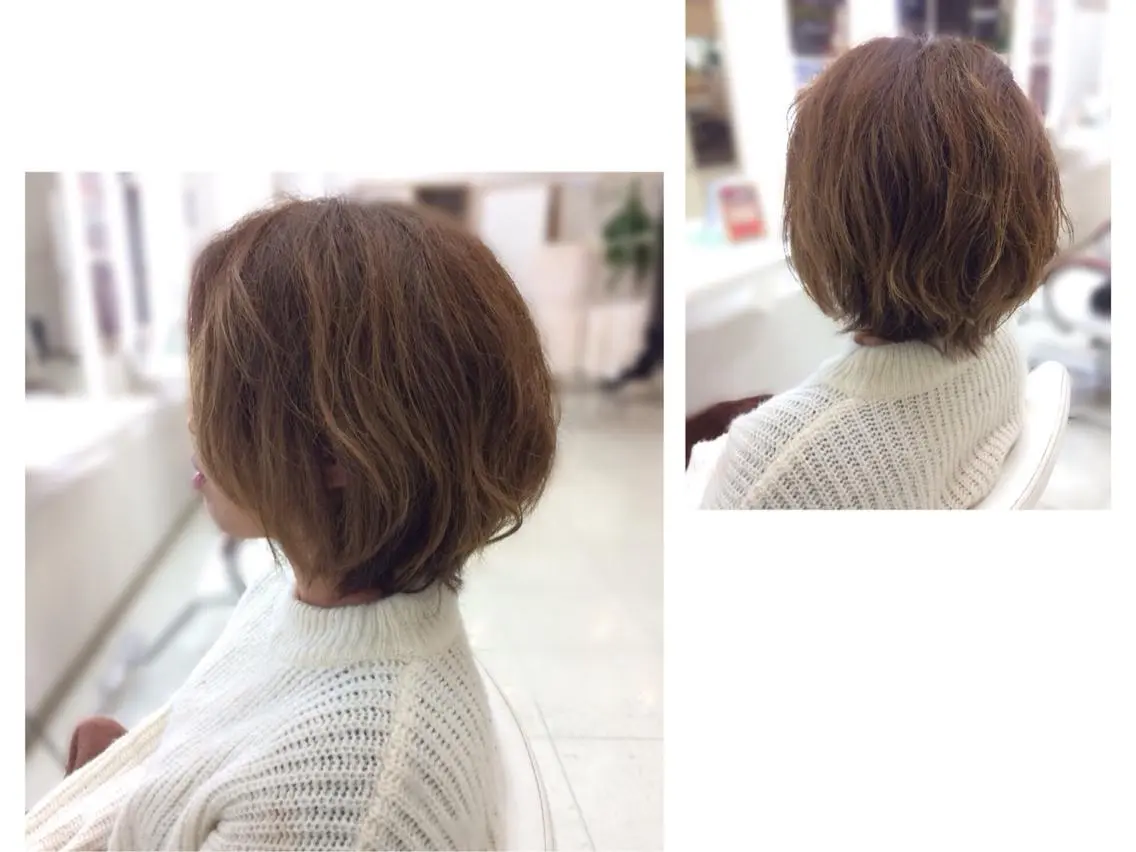 ショート ボブ いけだ ゆうのヘアスタイル