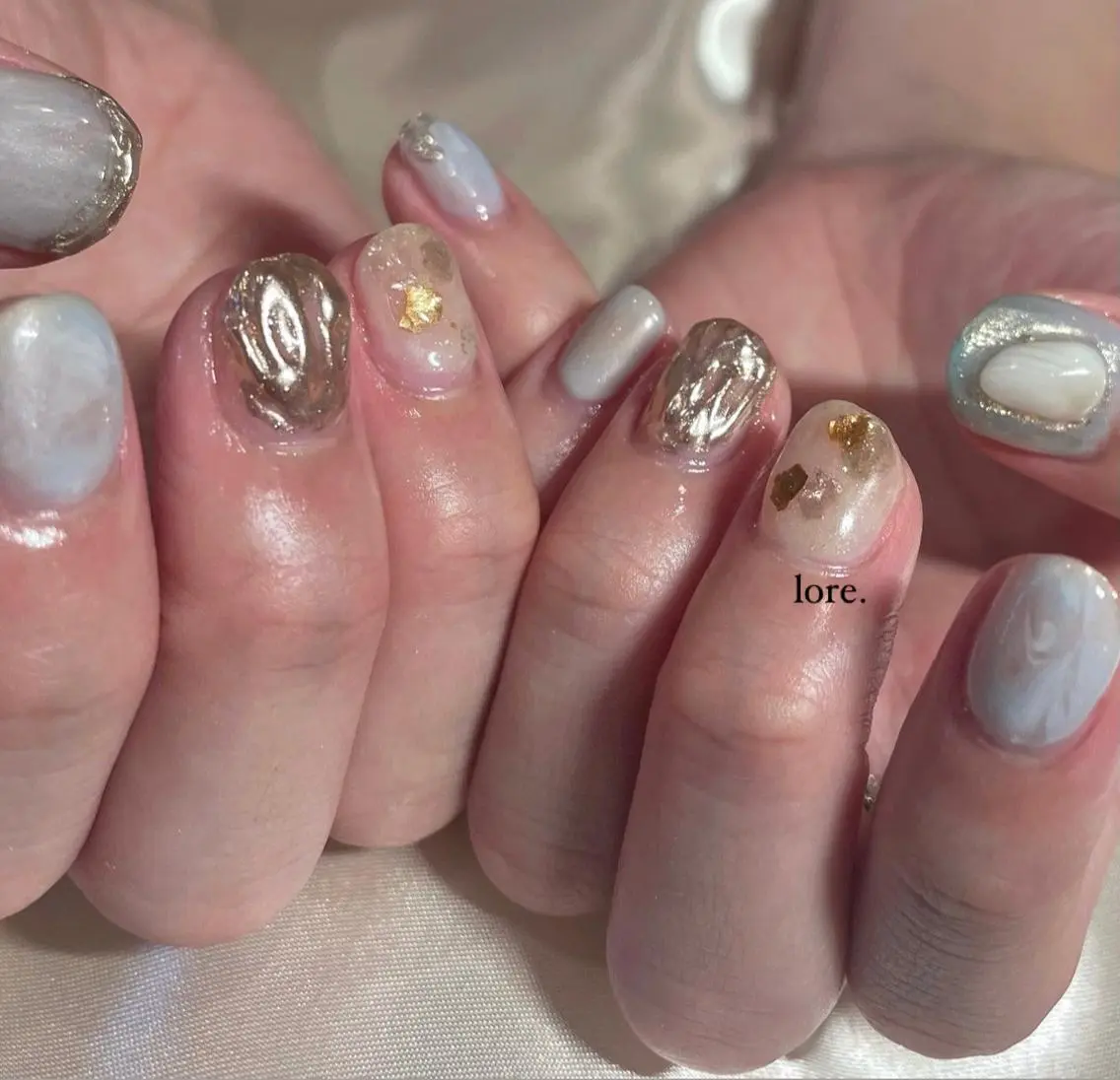 ネイル ジェルネイル lore. nailのネイルデザイン