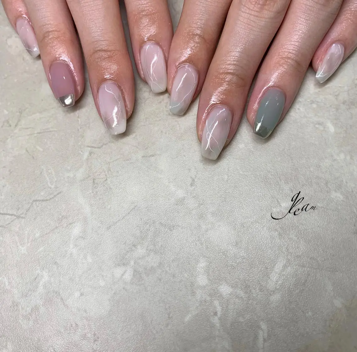 ネイル ハンドネイル gleam✴︎ sayakaのネイルデザイン