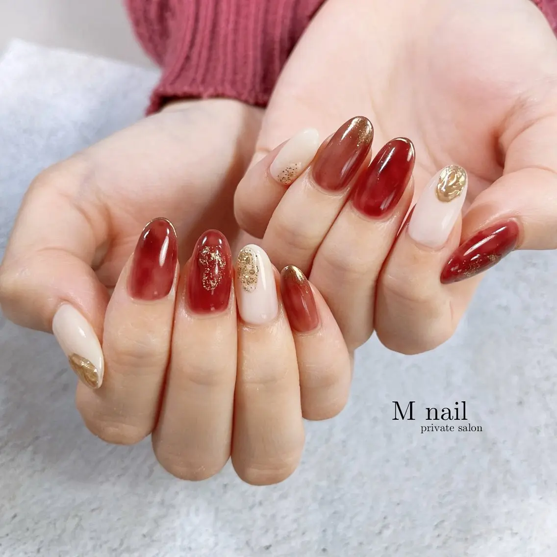 ネイル ハンドネイル M nailのネイルデザイン