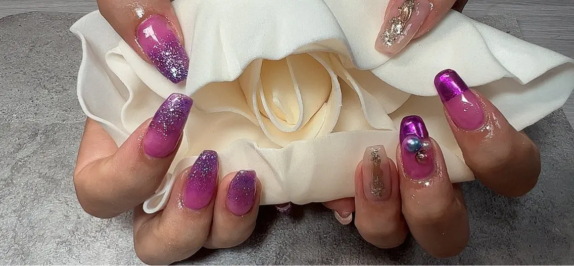 ネイル 持ち込み ニュアンスネイル Mimi Nailのネイルデザイン