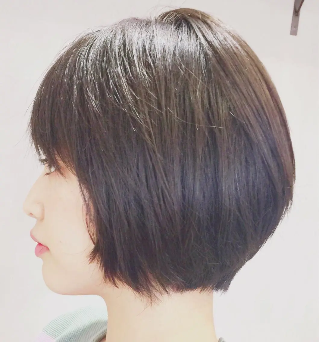 ショート ショートヘア 福地 礼奈のヘアスタイル