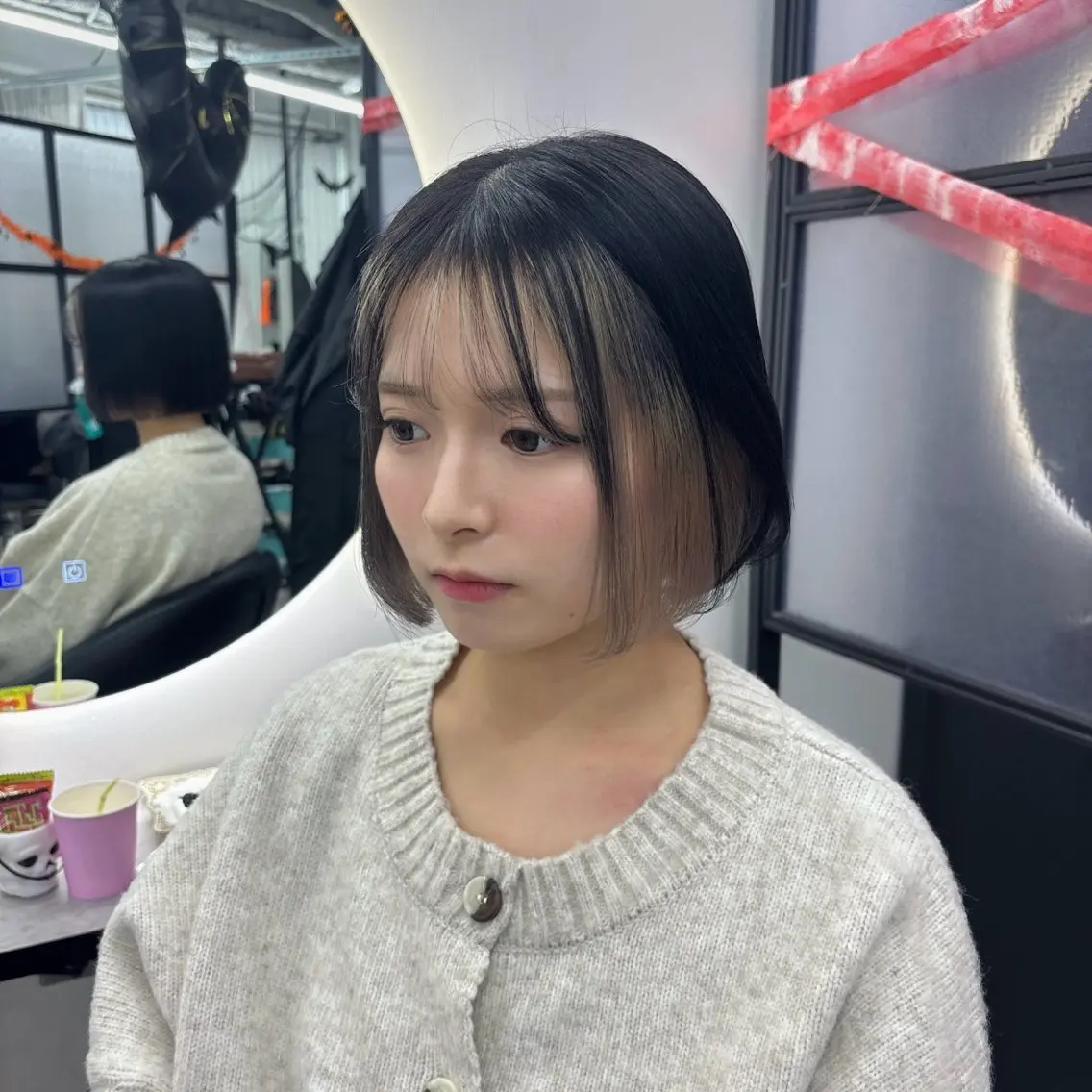 ミディアム カラー ヘアカラー Ren. 🦋デザインカラーのヘアスタイル