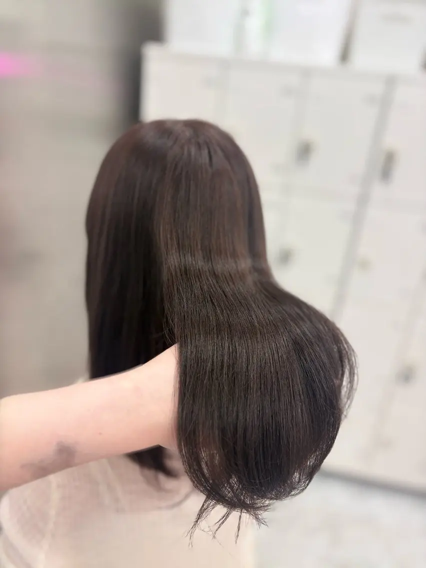 ロング カラー 韓国ヘア/透明感 カラー🎀RUNAのヘアスタイル