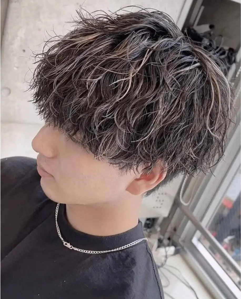 パーマ パーマ 大橋 陽色のヘアスタイル