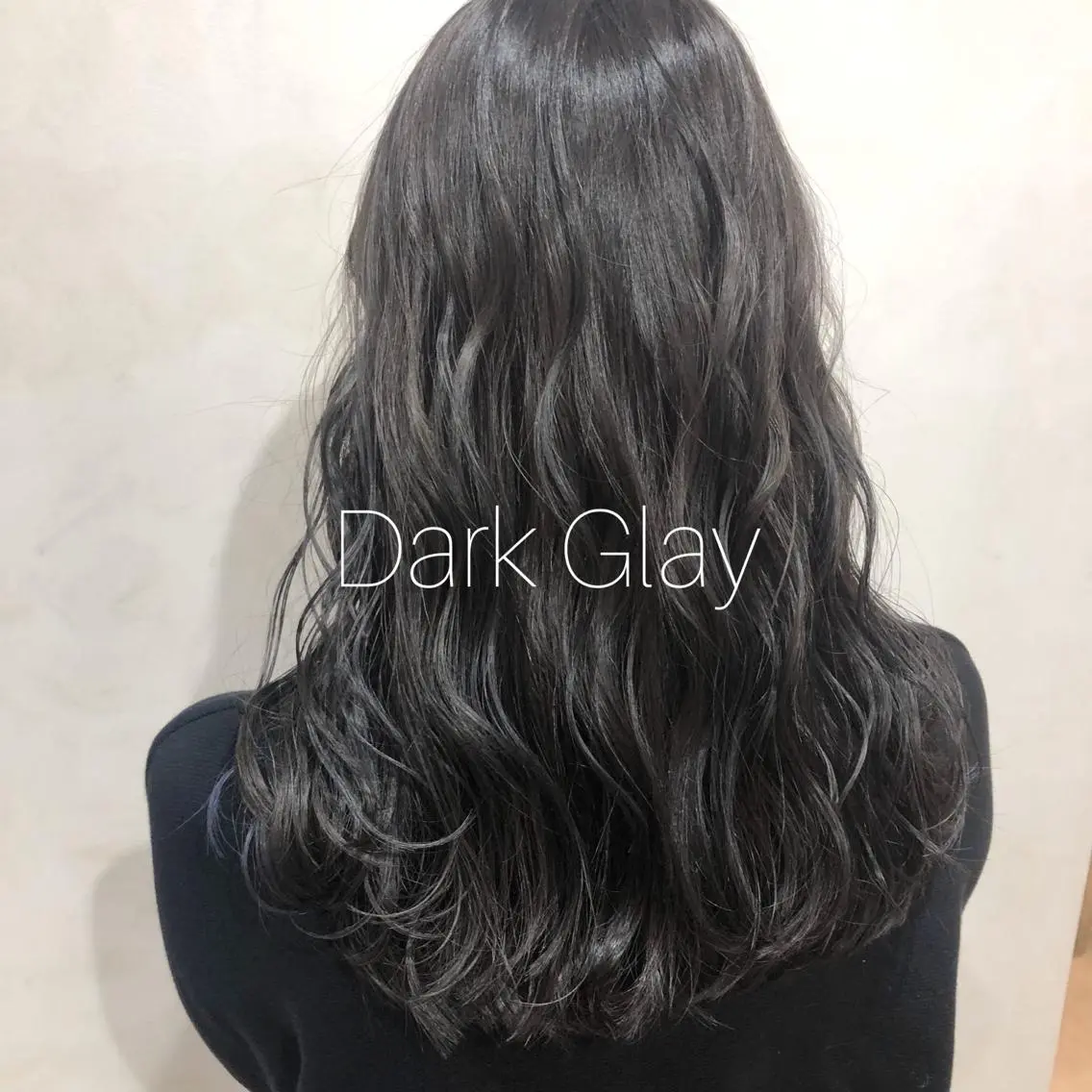 ロング カラー ダークグレー ヘアカラー トリートメント 👑髪質改善の匠👑 サンジョウ ユウキのヘアスタイル