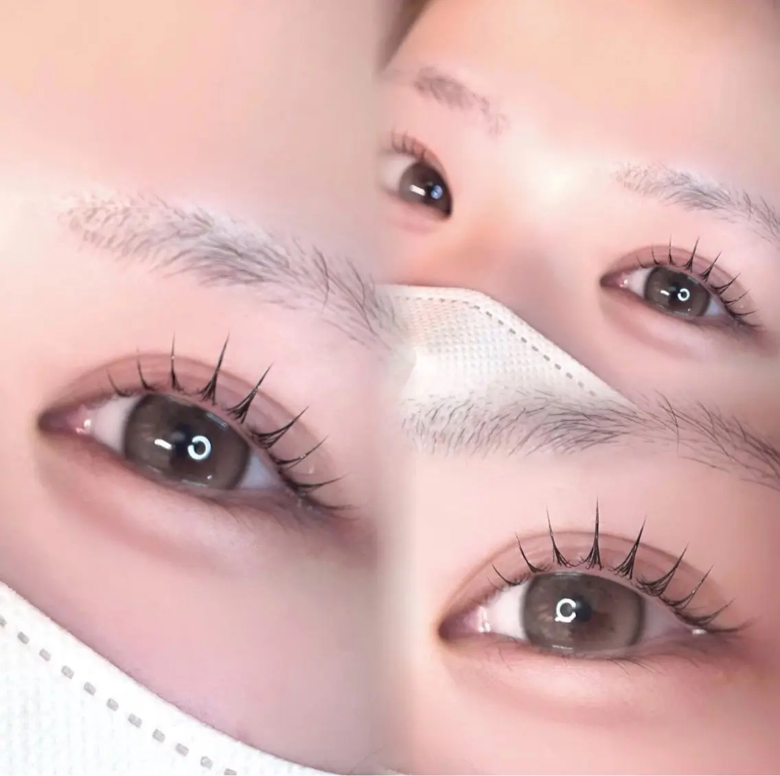 マツエク・マツパ 。ꕤ°₊sakura 束感まつ毛⊹𓈒✿のマツエク・マツパデザイン