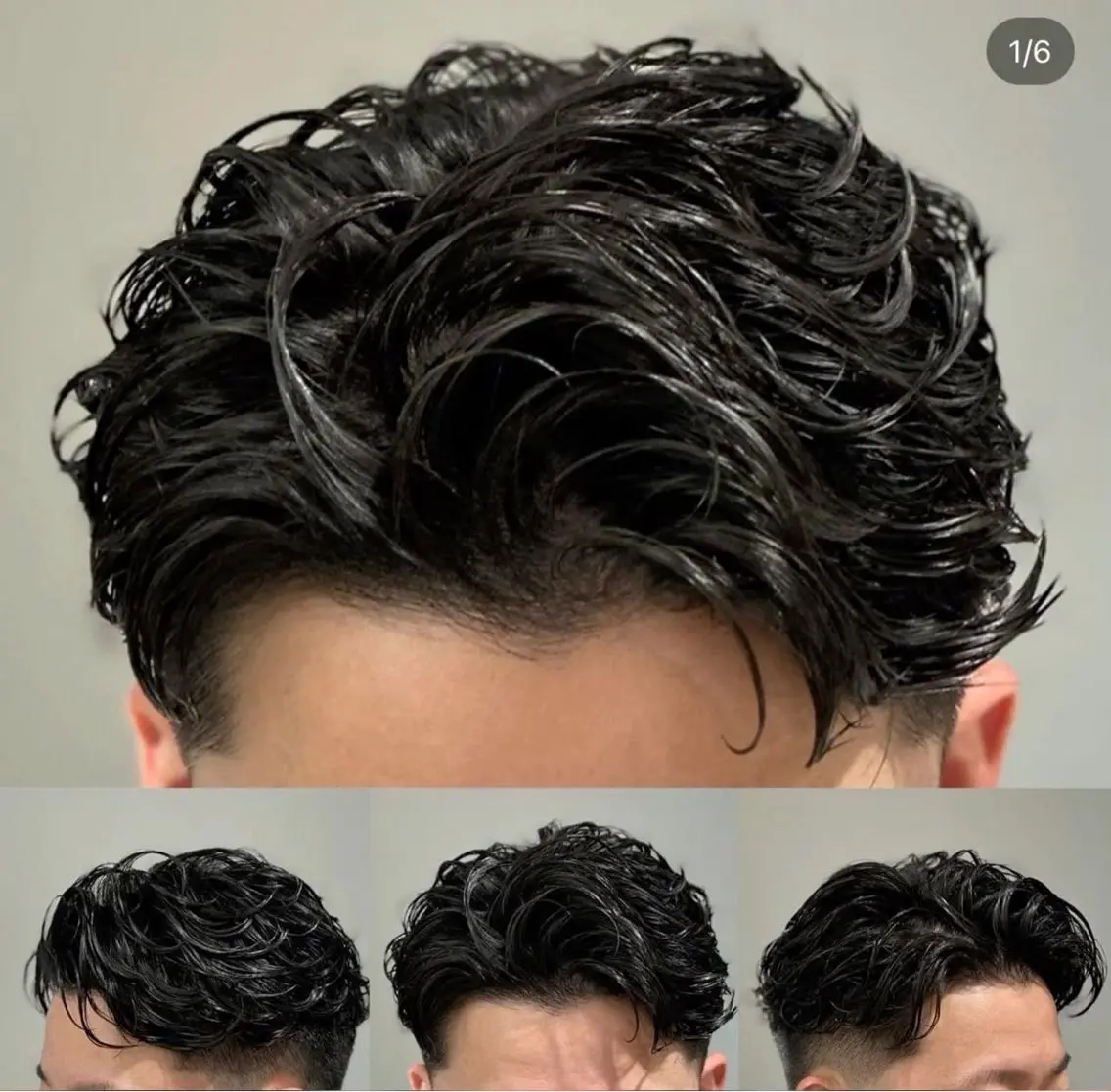 ショート パーマ メンズ 切りっぱなしボブ/ カット/ゆうすけのヘアスタイル