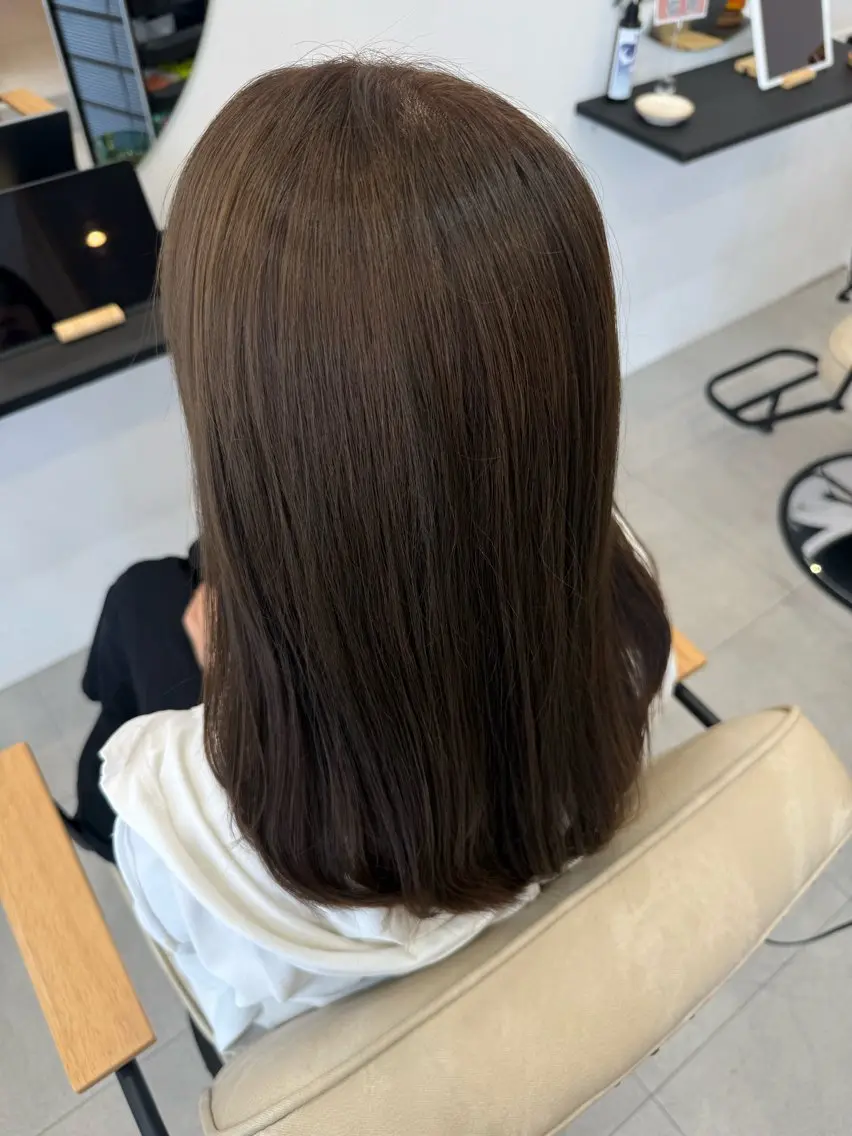 カラー ヘアカラー AYANO/ カラー🍭縮毛🌧️のヘアスタイル