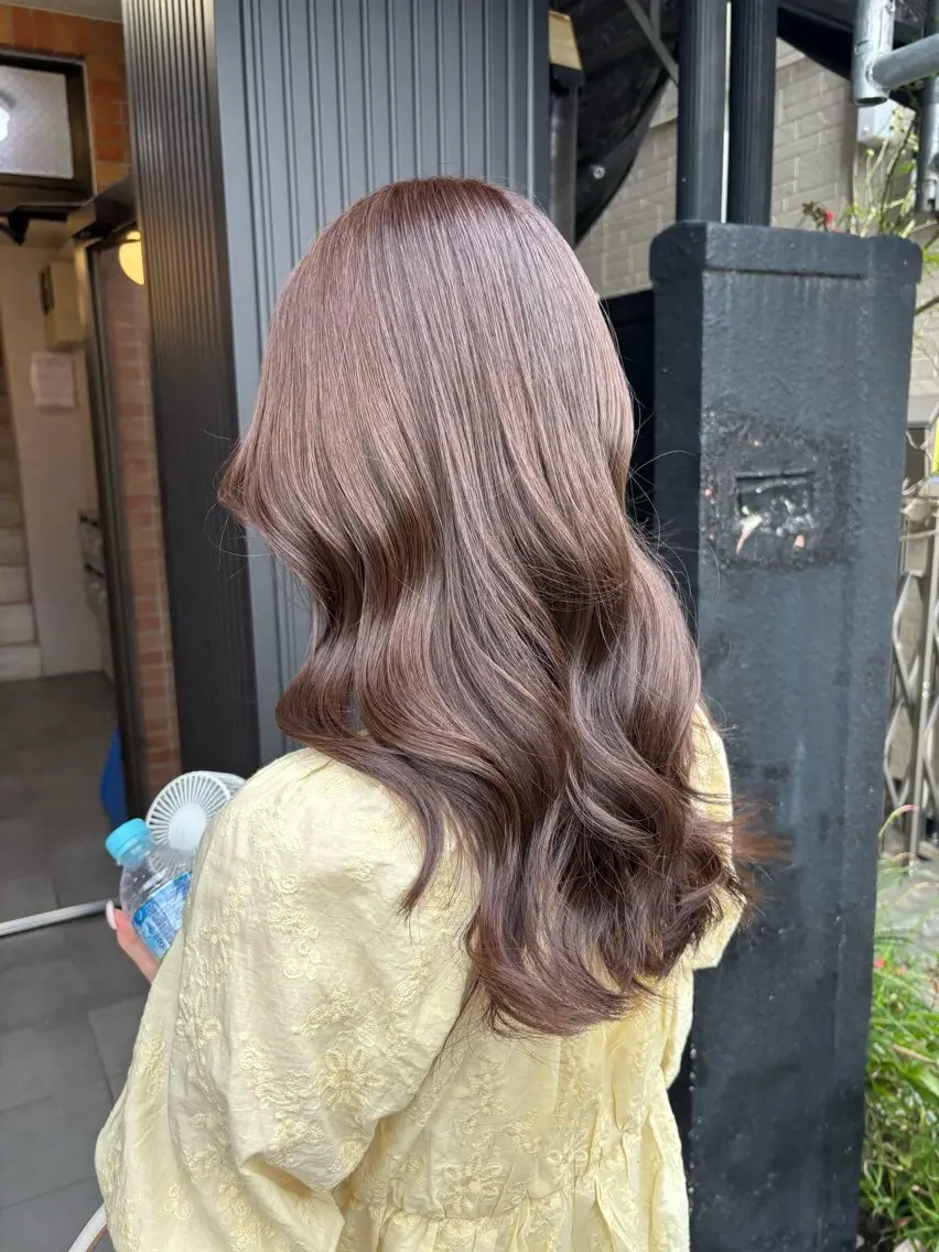 ロング ラベンダーベージュ inc新小岩北口店 🫧Nichikaのヘアスタイル