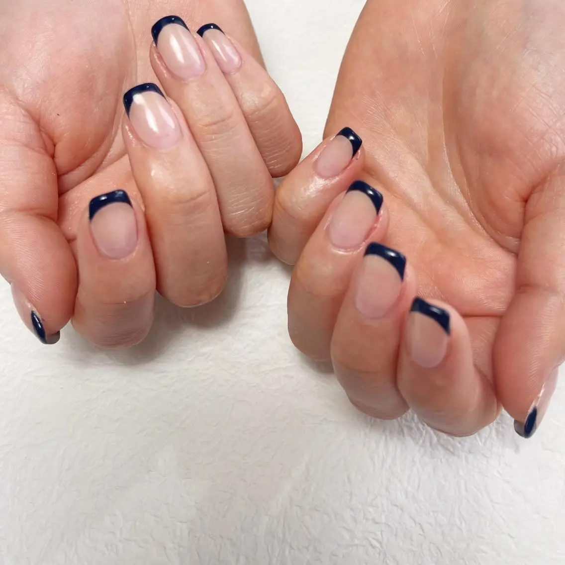 ネイル アートネイル フレンチネイル ジェルネイル キラキラネイル 韓国ネイル Y nail なんば堀江店のネイルデザイン