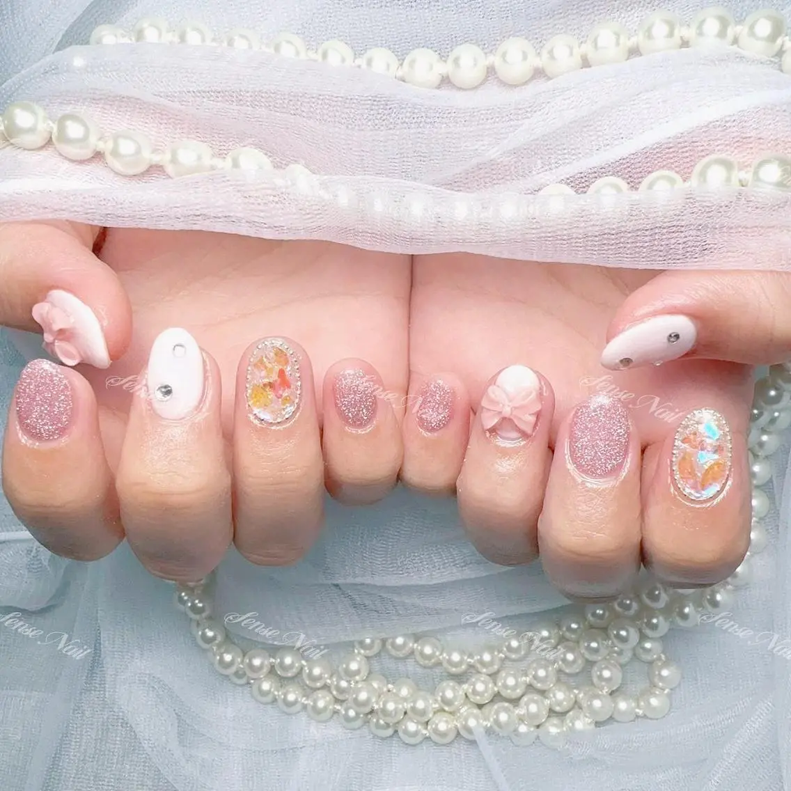 ネイル ハンドネイル ハンドケア Maiii 💗のネイルデザイン