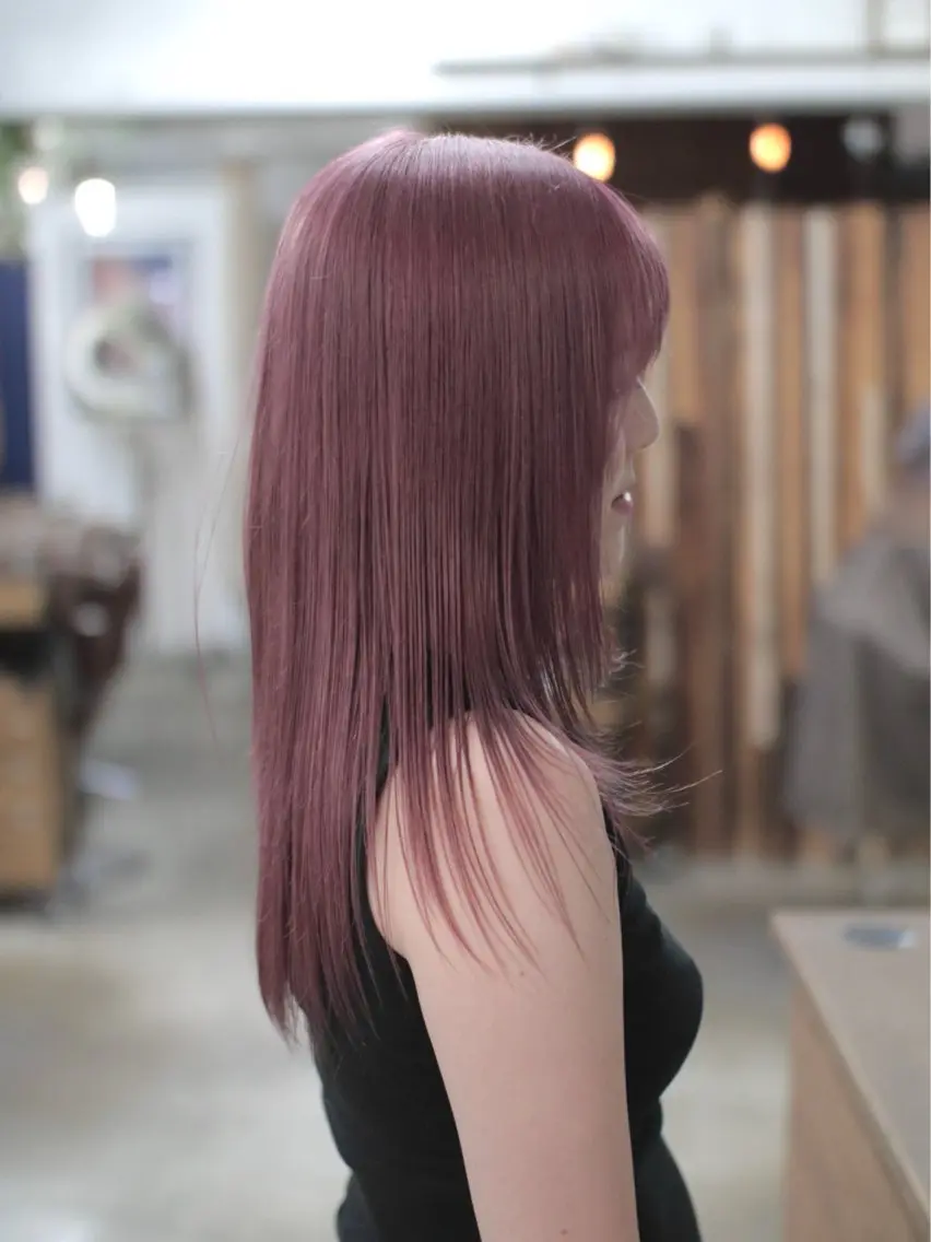 ロング カラー カット ヘアカラー 木村陸弥🌿似合わせ 再現性メンズヘアのヘアスタイル