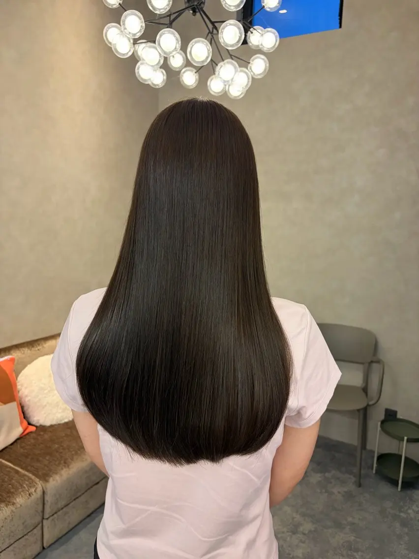 カラー 透明感カラー 透明感カラー/ボブ/ レイヤー/モモカ🎀のヘアスタイル