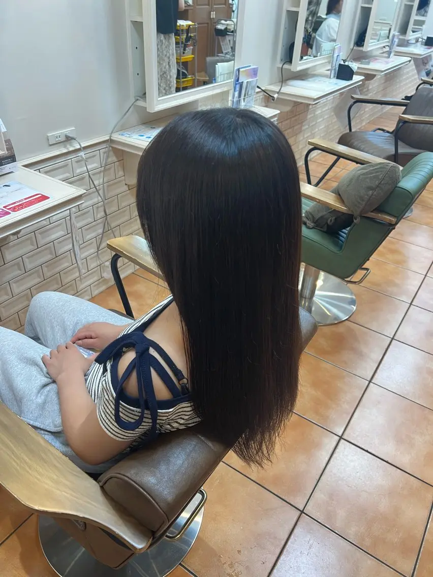 ロング ヘアカラー カラーモデル募集中! 藤村 優華のヘアスタイル