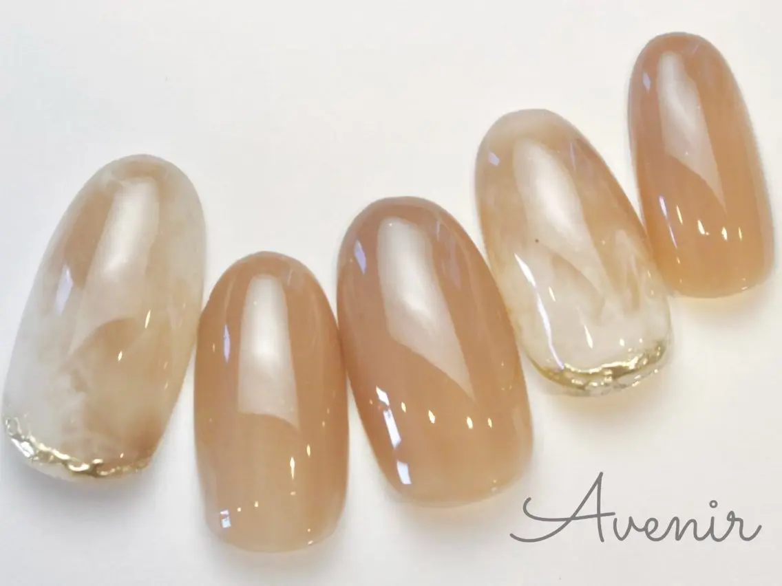 ネイル ハンドネイル Avenir 表参道 nail&eye予約のネイルデザイン