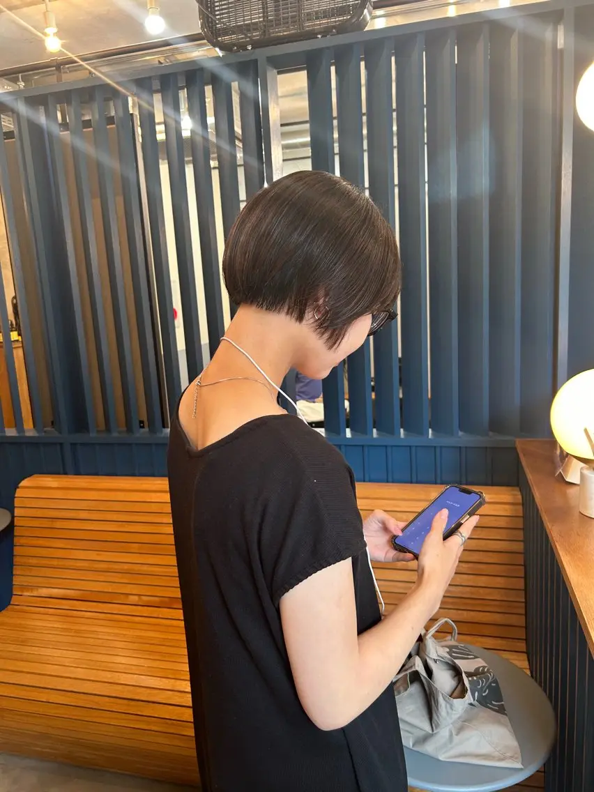 ショート 伊賀 海優のヘアスタイル