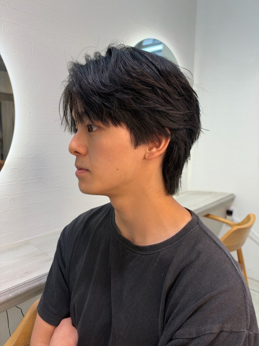 メンズ カット ヘアカラー 加藤大輔/浦和/ ブリーチなし艶カラーのヘアスタイル