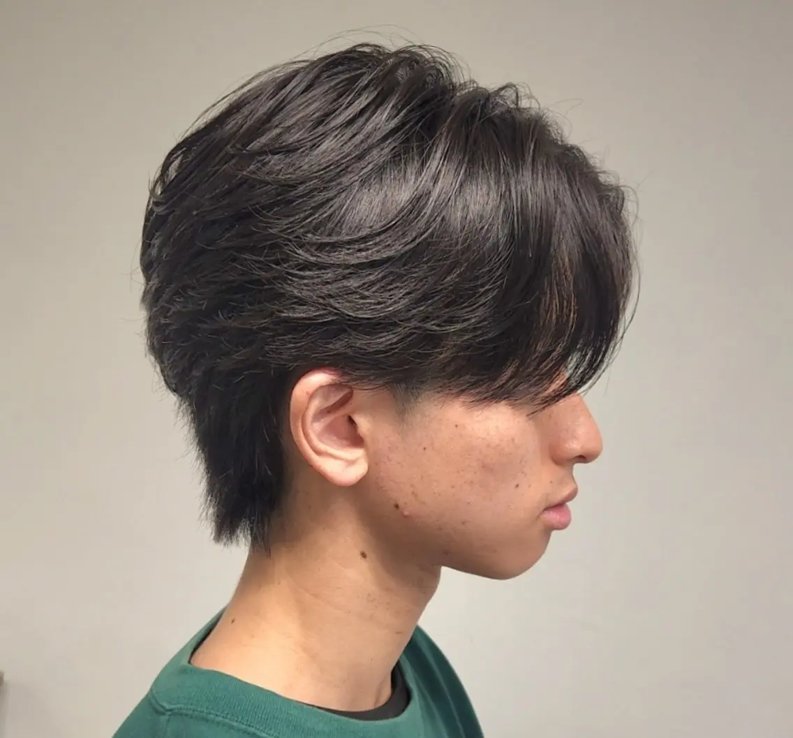 パーマ メンズ ミディアム 【イケメン風パーマ】 SHOFYのヘアスタイル