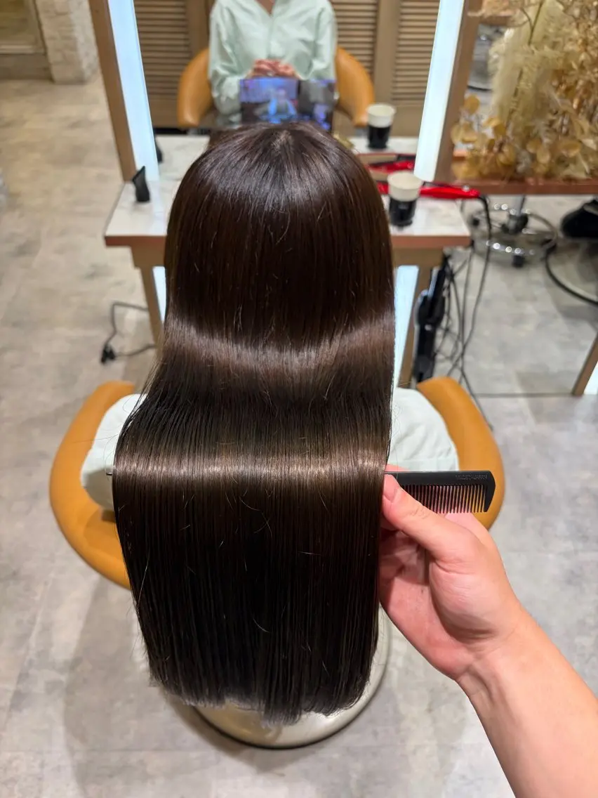 ロング カット ヘアカラー AKITO /溝の口駅のヘアスタイル