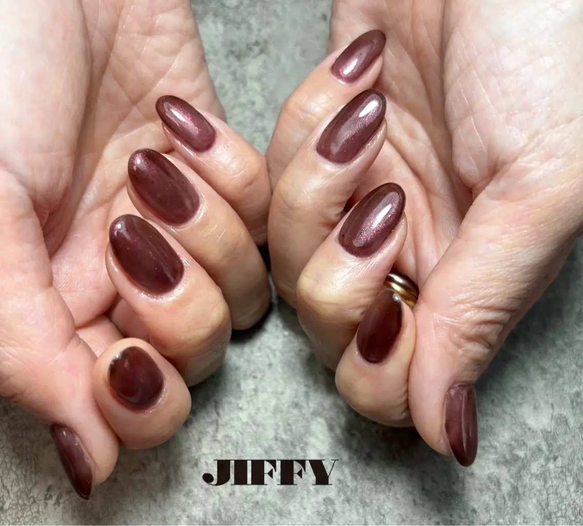 セミロング JIFFY nailstudioのネイルデザイン