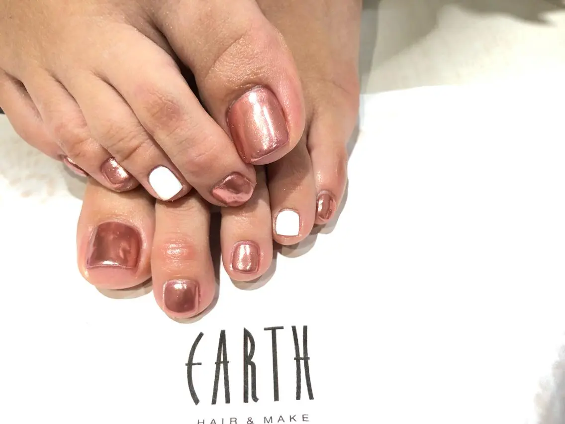 ネイル フットネイル EARTH nanaのネイルデザイン