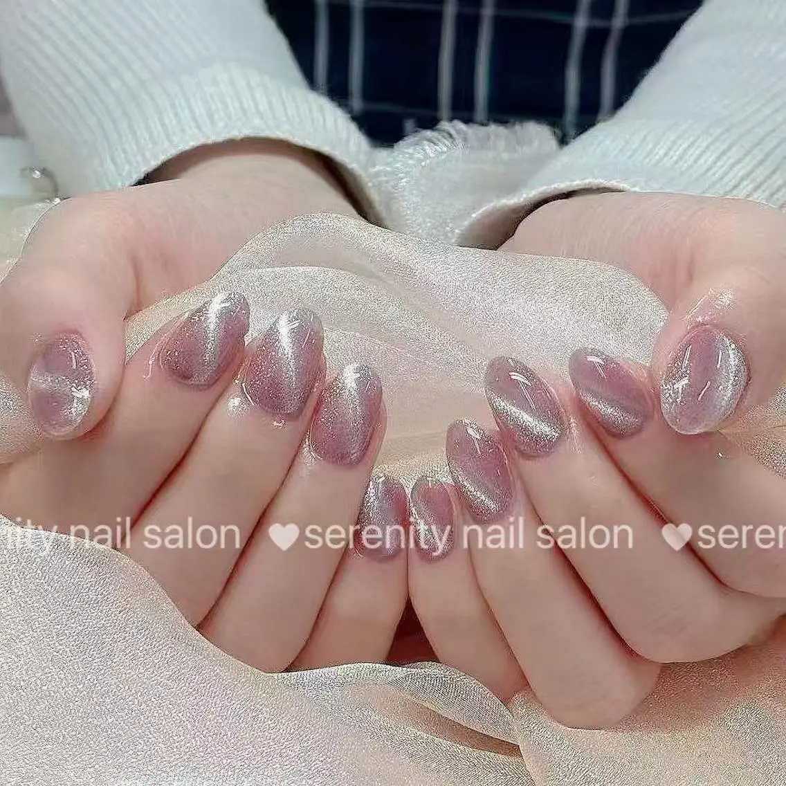 ネイル 長さ出し 持ち込み ワンホンネイル ハンドネイル ハンドケア ✨Serenity Nail salonのネイルデザイン