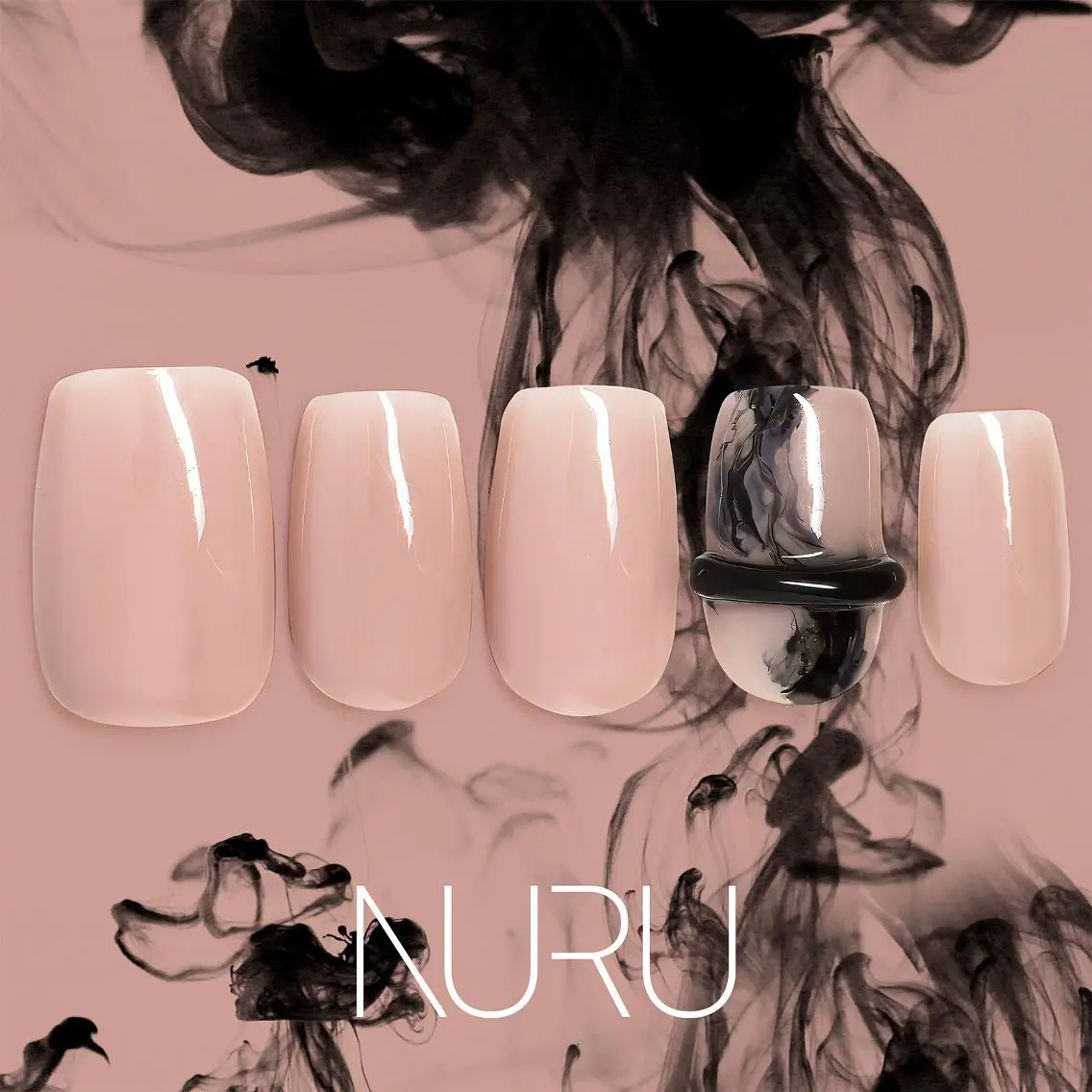 ネイル アートネイル フラッシュネイル フレンチネイル 韓国ネイル マグネットネイル ハンドネイル NURU NAIL ヌルネイル新宿のネイルデザイン