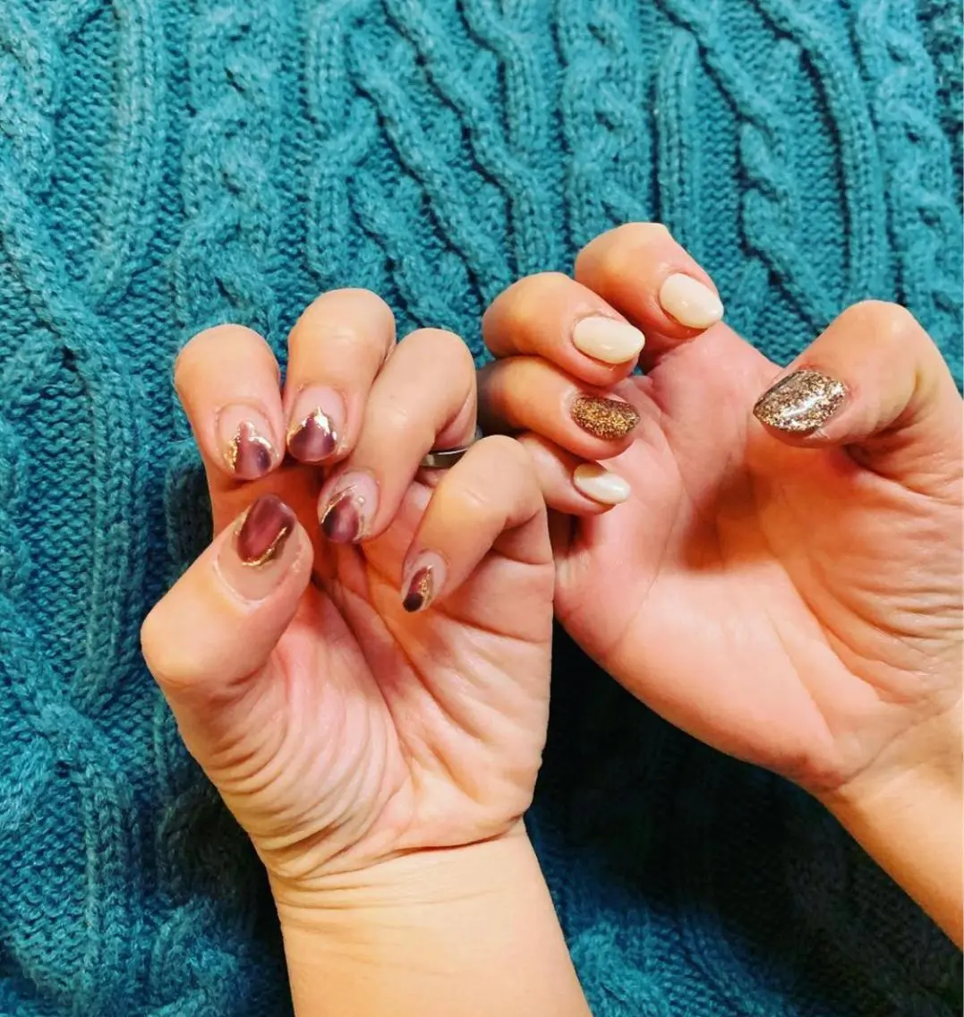 ネイル アートネイル ワンカラーネイル Ｍ☆NAIL asamiのネイルデザイン