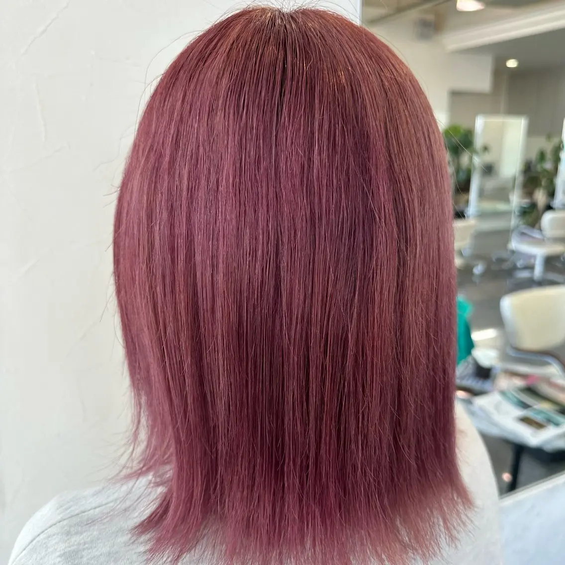 カラー 町田 里奈のヘアスタイル