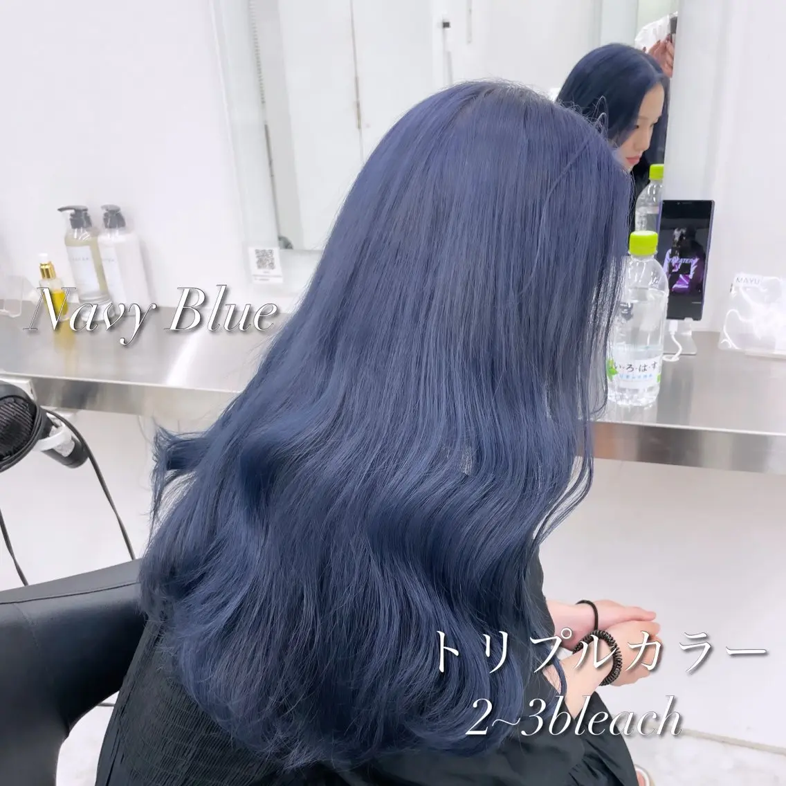 カラー ヘアカラー ヘッドスパ ヘアセット 🤍ハイトーン寒色 🤍MADOKAのヘアスタイル