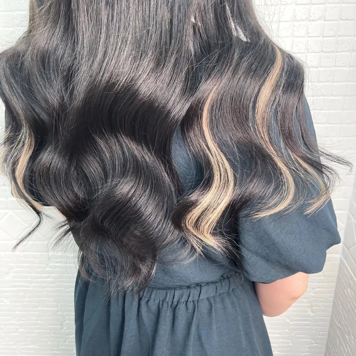 ロング エクステ ANKH CROSS 🦋mako🦋のヘアスタイル