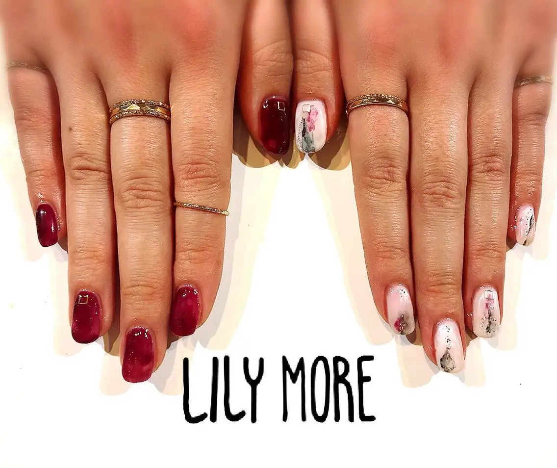 ネイル ニュアンスネイル Lily closetのネイルデザイン