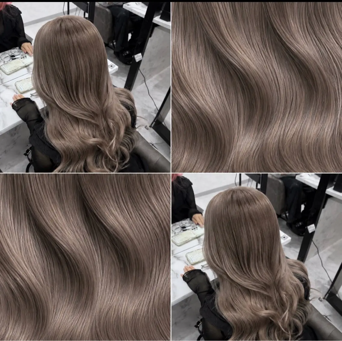 ロング カラー 【盛れhair+ダブ ルカラー】💟まなみのヘアスタイル