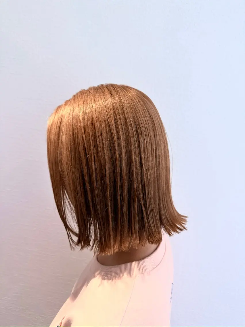 ミディアム ヘアカラー トリートメント 髪質改善 makiuchiのヘアスタイル