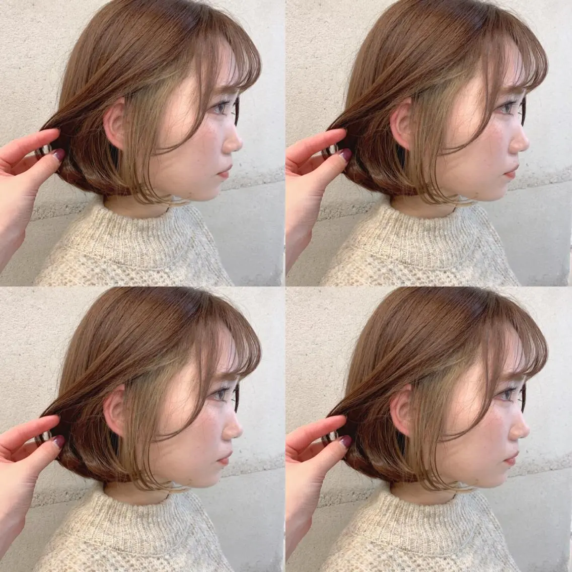 ショート カラー 透明感カラー✂︎ YUKAのヘアスタイル